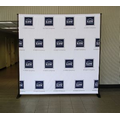 8' Frame Style Banner Backdrop Display